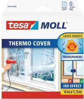 Tesa tesamoll thermo cover PE raamisolatie folie - 4 x 1,5 meter