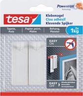 Tesa Klevende Spijker Gevoelige Oppervlakken 1KG - 2 stuks