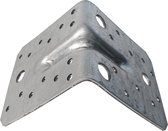 TQ4U verstevigd metalen hoekanker 90° 10.5 x 9cm x 2.5mm dik | GEGALVANISEERD