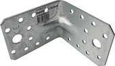 TQ4U verstevigd metalen hoekanker 90° 7 x 5.5cm x 2mm dik | GEGALVANISEERD | 2 STUKS