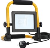 Aigostar 13VRQ LED Werklamp - IP44 Stootvast - 20W 1800lm - 6500K Daglicht wit - incl. 180cm Aansluitstekker