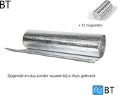 ✅ Radiatorfolie inclusief 12 magneten van BT®. Isolatie mat 420 cm x 74 cm 3,1 M2. Isolatiemat voor radiatoren. Energiebesparend en behagelijker wonen met de isolatiemat voor radiatoren van BT