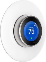 Goodlux muurhouder – Muurplaat – Cover – Houder – Wandhouder - Geschikt voor Google Nest Learning thermostaat 1e, 2e en 3e generatie