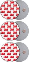 Rookmelder Bevestiging Magneet - Ophangsysteem - Magneten - Montageset - Brandmelder - 3M - 3 Stuks