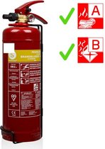 Smartwares 10.014.95 SB2 Brandblusser – Schuim – 2 liter – Brandklasse AB – Inclusief ophangbeugel