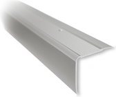 Storax aluminium trapneusprofiel naturel geanodiseerd 3,0m (Zilver/Grijs)