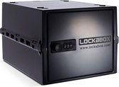Lockabox One afsluitbare medicijnbox - opbergbox - zwart
