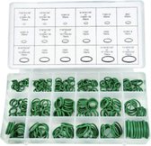 O-ringen Set - Dichtingsringen - 270 Delig - Assortimentsdoos Met De 18 Courantste Maten - Groen