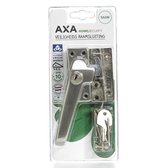 AXA Raamsluiting (model 3319) Satin INOX: met cilinderslot links