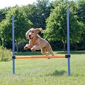 Trixie Dog Activity Agility Horde - Blauw/Oranje - 123 x 115 x 3 cm