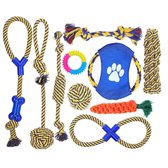 Nobleza honden speelgoed set - 10 stuks