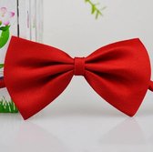 Hondenstrik rood - feeststrik hond - strikje hond - (bow tie / vlinderstrik) hond / kat