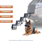 Hondentrap Hondentrapje Opvouwbaar - Inklapbare Hondentrap - Honden Trapje - Lichtgewicht - Loopplank Hond Voor Auto - Extra stevig