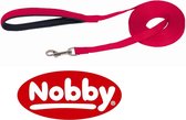 Nobby looplijn plat, nylon rood 2 x 500 cm - 1 ST