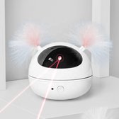 Filo Elektrisch Kattenspeelgoed met Laser - Bewegend Kattenspeeltje Laser - Automatisch Interactief Speelgoed Katten Laserpen - Elektronisch Speelgoed Kittens - Speeltjes Kat - Kitten