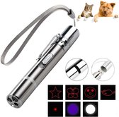 Laserpen - Laserlamp - Laserpointer - Laser - Zaklamp - UV-Licht - Multifunctioneel - 7 verschillende standen - Dierenspeelgoed - USB-oplaadbaar