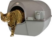 Omega Paw Zelfreinigende Kattenbak L - Bruin - 50 x 56 x 50 cm