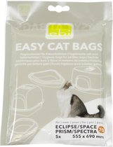 Ebi Easy-Cat - Kattenbakzak - Jumbo U-Vorm - 5 st - 55,5 x 69 cm