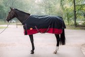 G-Horse | Outdoor Regen/Winter deken | 0 gram | 175 cm | Zwart/rood
