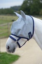 Bucas Buzz Off Flymask - maat L - blue