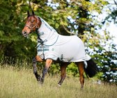 Horseware Amigo AmEco Bug Rug - maat 155/206 - silver/teal