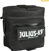 Julius-K9®  zadeltassen voor Powertuig #1504/1505 | Zwart 2 Stuks