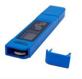 Digitale TDS - EC - temperatuur meter - EC pen - PPM meten digitaal - Temperatuur meter - Aquarium tester - Voor water en vloeistoffen - Kwaliteit en zuiverheid pen - Geleidbaarheid meter - Blauw