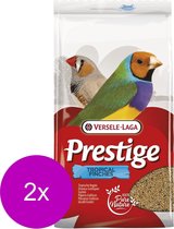 Versele-Laga Prestige Tropische Vogels - Vogelvoer - 2 x 4 kg