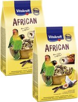 Vitakraft African Agapornidenvoer - Vogelvoer - 2 x 750 g