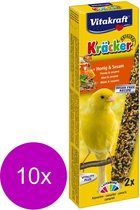 Vitakraft Kanarie Kracker Honing 2 in 1 - 10 stuks