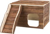 Knaagdieren Huisje met functies Gunnar voor bijv.: cavia's - Afmetingen: 35 × 30/53 × 23 cm