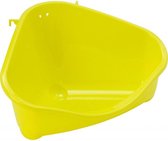 Moderna hoektoilet voor konijn en knaagdier groen 35,5 cm x 23,4 cm x 19 cm - 1 st