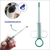 Pillenschieter | Voedingsspuit | Hulpmiddel medicatie voor dieren | Pillenschieter kat - hond - knaagdieren