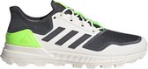 adidas Adipower Hockey - Korfbal - Unisex - Grijs / Groen - Maat 46 - Kunstgras