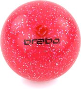 Brabo Smooth Bal Glitter - Hockeybal - Veldhockey - Roze Glitter