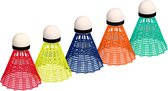 Avento 5 Badminton Shuttles - 5 Kleuren