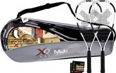 speedbadmintonset - MJF-500 - inclusief 2 - speedbadminton rackets - speedbadminton - shuttles - speedbadminton set