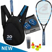 Speedminton Jubileum set - LIMITED EDITION - speedbadminton - crossminton - speed badminton - blauw/zwart