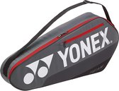 Yonex TEAM 42123 badminton racketbag - classic grijs / rood