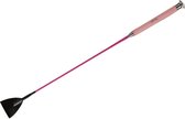 HB Springzweep gel handvat - roze - 65cm