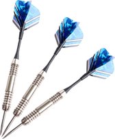 Master Darts Dartpijlen Set In Etui 24gr Zwart/blauw