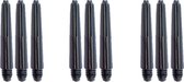 Dragon Darts dart shafts - 3 sets (9 stuks) - Short - zwart - darts shafts