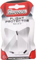 Harrows Darts Flight Protector Aluminium Per 3 Stuks Zwart