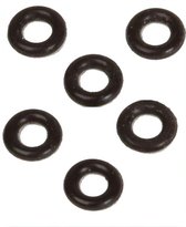 Bull´s O-rings 6 Mm Zwart 6 Stuks