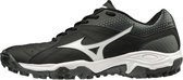 Mizuno Wave Gaia 3 zwart wit outdoor korfbalschoenen uni (X1GD185008)