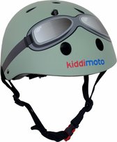 Kiddimoto - Kinderhelm - Small - Mint Groen - KMH108S - 48 tot 52 cm hoofdomtrek