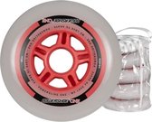 Powerslide Skatewielen One 100 Mm Polyurethaan Rood 4 Stuks