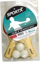 SportX Tafelt.Set 2bats/3bal