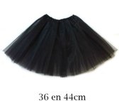 Tutu - Zwart - 44 cm