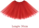 Tutu - Rood kind - 30 cm